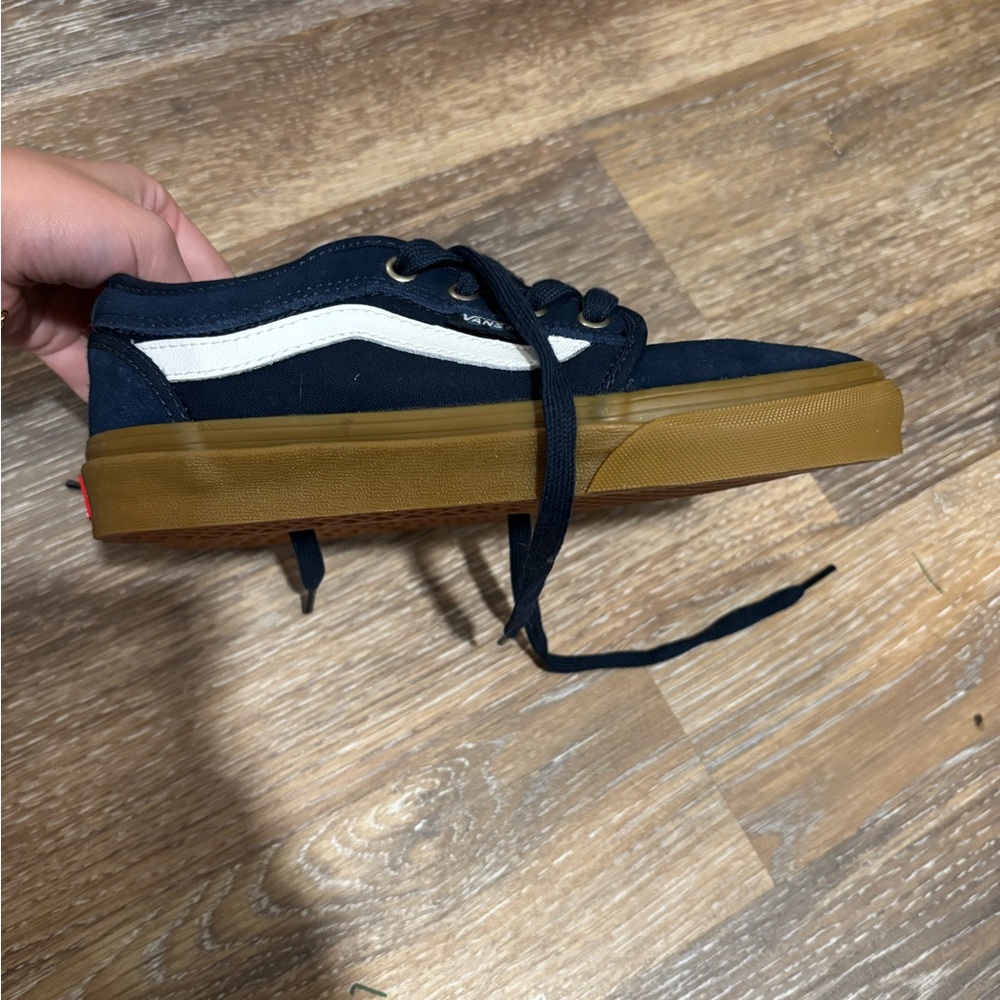Vans Black and Tan Sneakers Classic Style